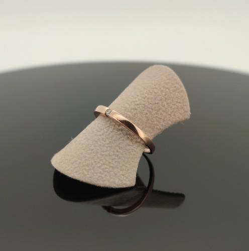 Ring rotgold brillant - ring, &