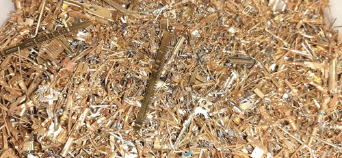 100g vergoldete pins - 100g,