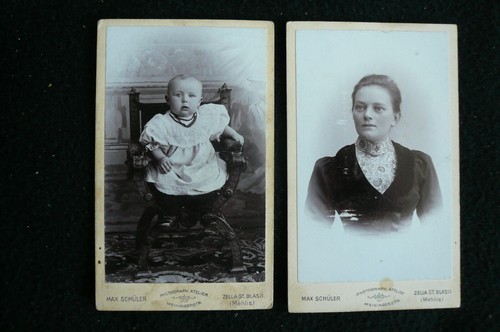 Cdv alte fotos 5x10 - 2,