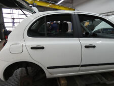 Tür hinten rechts Micra K12 Crystall white 326