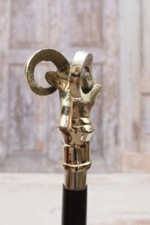 Gehstock Stock Ziegenkopf