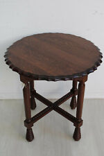 Couchtisch Beistelltisch Art Deco Original antik Belgien Frankreich Eiche Tis161