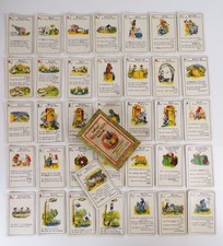 Lustiges Wilhelm Busch Quartett Franz Schmidt Nürnberg um 1930