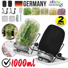 2 Sprossenglas Keimglas