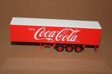 Albedo 1:87 LKW 3 Achs  Koffer-Auflieger   Trink Coca Cola   ohne OVP