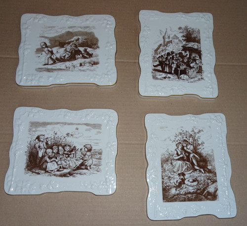 Meissen wandteller plaketten - meissen,