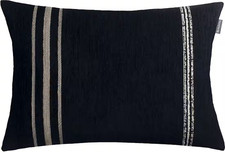 MUSTERRING Deko Kissen Hülle Square polyester baumwolle Schwarz 40x60cm