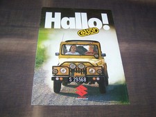 TOPRARITÄT Herrlicher Prospekt Suzuki LJ 80 von 1980 !!!