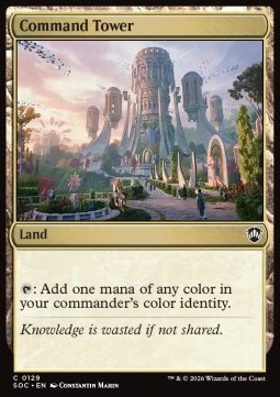 Magic mtg command tower - magic/mtg,