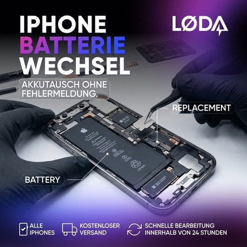 Iphone pro akkutausch ohne - 13,