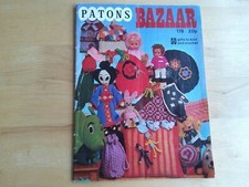 VINTAGE PATONS BAZAAR STRICK-/HÄKELHEFT 50 TOLLE IDEEN 