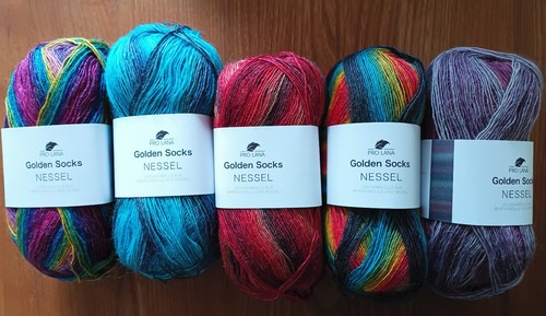 100 golden socks nessel - socks,