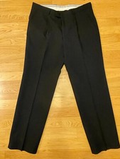 Schwarze Anzug Hose mit Karo