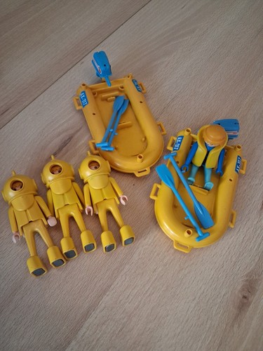Playmobil vintage schlauchboot - vintage,