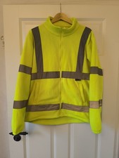 Warnschutz Fleece Jacke Gr.M