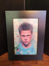Brad pitt autogrammkarte - brad,
