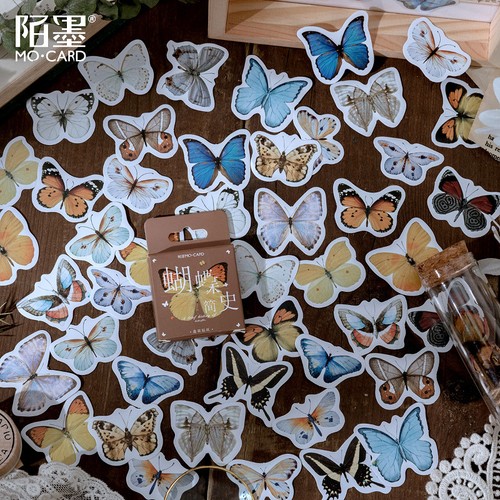 Schmetterlinge sticker set - sticker,
