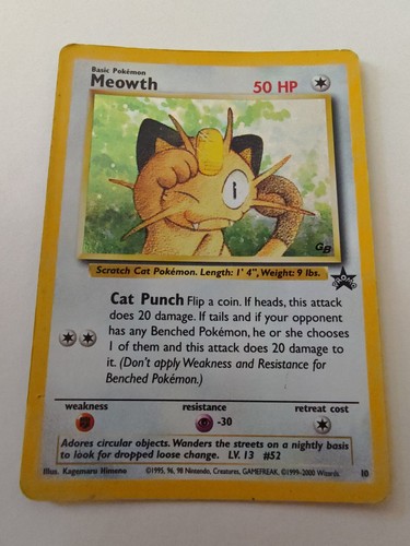 Pokémon tcg meowth - 🃏pokémon,
