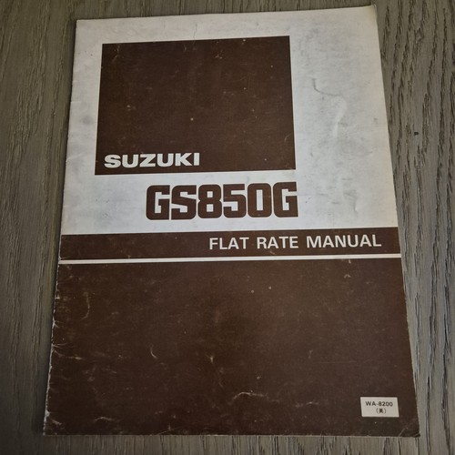 Suzuki gs850g flat rate - suzuki,