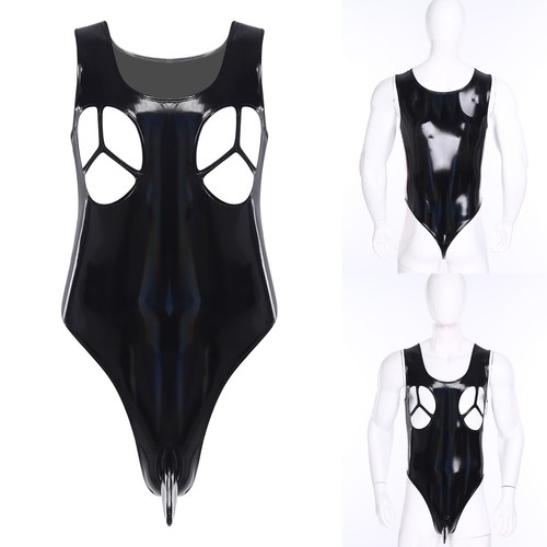 Herren wetlook catsuit - wetlook,