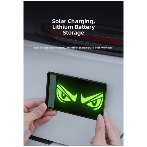 Auto solarbetriebenes led - solarbetriebenes,