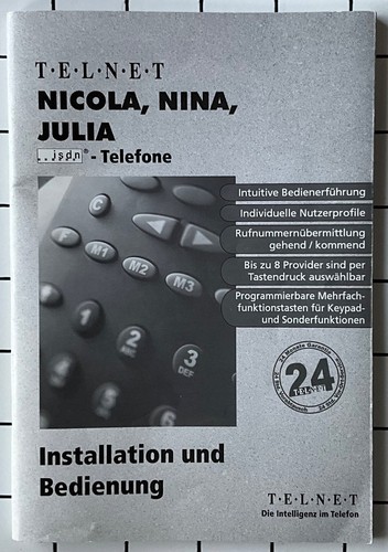 Bediebungsanleitung telnet - bediebungsanleitung,