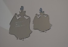 Prinzessin Acryl Plexiglas Spiegel Bad Mädchen Schlafzimmer Kind Wand bruchsicher