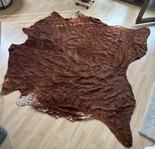 Kuhfell Teppich Ikea braun