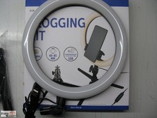 Dörr VL-26 LED Ringleuchte Vlogging Kit mit Smart-Phone Halterung bis 85mm 