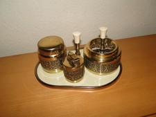 Alter Drehbarer  Aschenbecher, Zigarettenspender und Feuerzeug