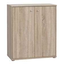 Kommode - Sonoma Eiche - 74 cm breit - 2 Türen Sideboard Anrichte