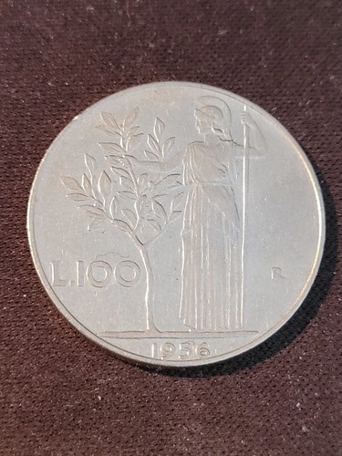 Italien 100 lire münze 1956 - italien,