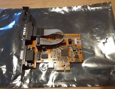 EXSYS EX-44072 High Speed Dual RS-232 PCI-Express Card, Comport, Serialport