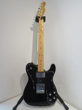 2012 Squier Vintage modifizierte Telecaster maßgefertigte E-Gitarre in schwarz