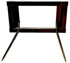 Ballentransportgabel Rundballengabel Ballenspieß Ballengabel schwarz inkl Zinken