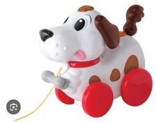 Simba ABC Nachziehhund Licht und Sound Funktion Bellt 11 Lieder