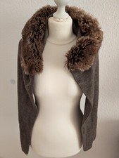 Kapuzenschal Fake Fur Braun