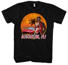 Magnum Männer Herren T-Shirt | Tom Selleck Privatdetektiv Investigator | M2
