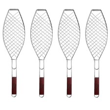 4 x Fisch-Grillhalter
