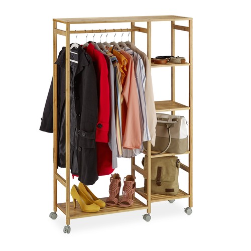 Rollgarderobe kleiderständer - rollgarderobe,