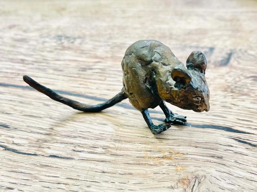 Kaltguss bronze maus evtl - maus,
