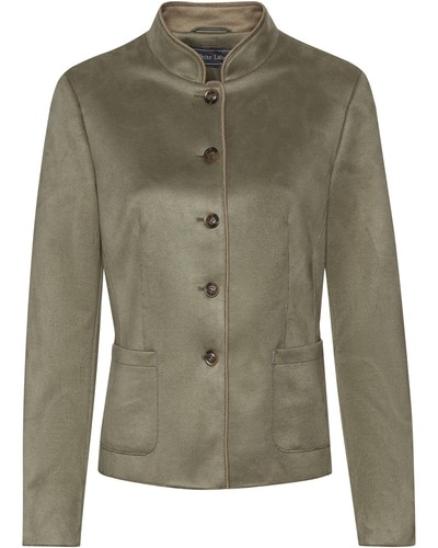 White label stehkragenjacke - white,