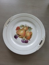 Obstteller Sammelteller Goldrand Durchmesser 24,5cm 