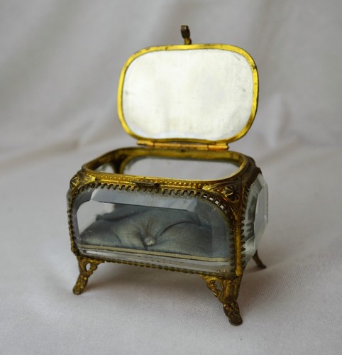 Alte schmuckschatulle glas - alte, schmuckschatulle,