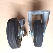 Bockrollen MADE in GERMANY 114x3x135 75/80x105 /4x11 Transportrollen