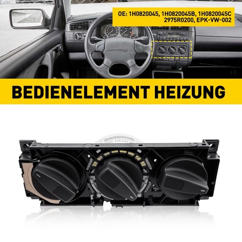Bedienelement heizung lüftung - heizung,