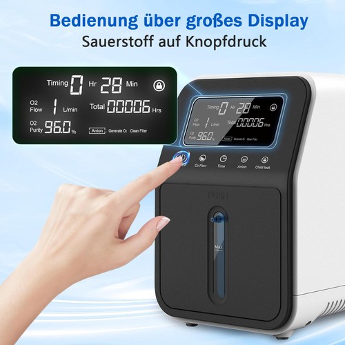 Osito min tragbarer - osito, 1-9l/min