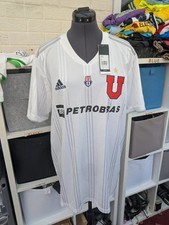 Club Universidad De Chile Away Fußballtrikot Brandneu Adidas Fußball Trikot XL