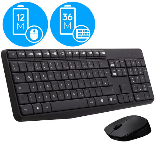 Logitech mk235 kabelloses - mk235,