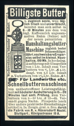 Alte werbung reklame 1899 - alte,